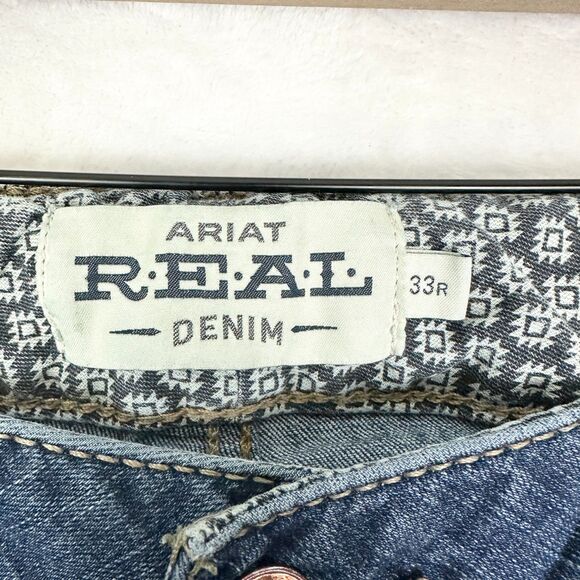 Ariat Perfect Rise Rosa Boot Cut Jeans Size 33 Lita Stretch Cooling Western - Picture 5 of 7